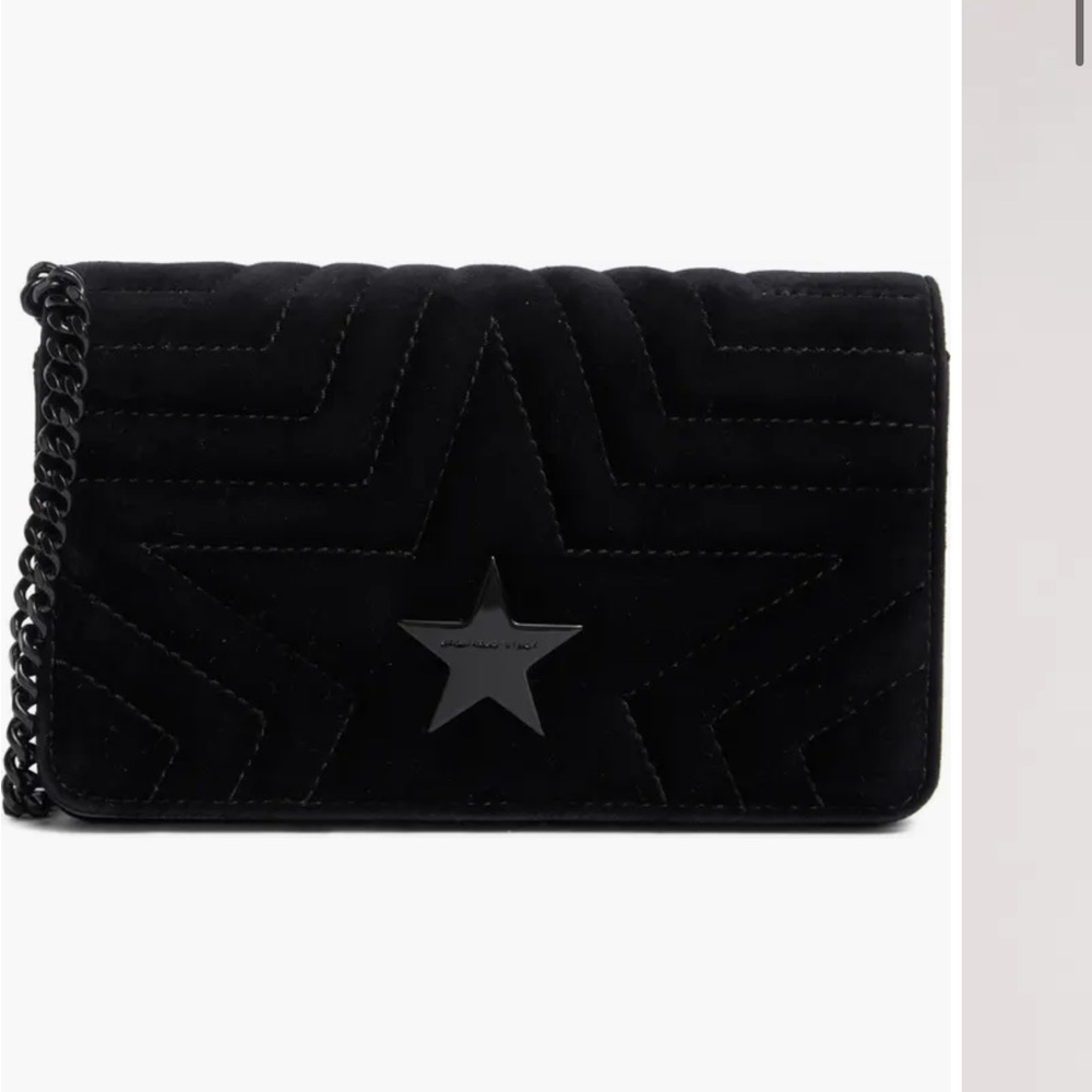 Stella McCartney Small Quilted Corduroy Crossbody Bag